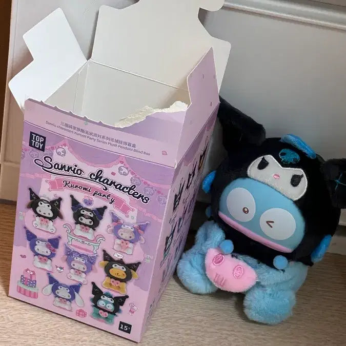 [BUNJANG] TOPTOY Sanrio Random Kuromi Doll Keyring / 탑토이 산리오 랜덤 쿠로미 인형 키링 한교동 폼폼푸린 쿠로미