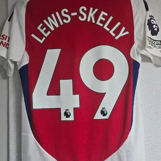 [BUNJANG] Arsenal 24/25 Home Authentic Jersey Saka / 24-25 아스날 홈 어센틱 유니폼 리그 스켈리