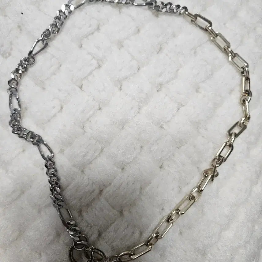 [BUNJANG] Justine Clenquet Palladium-Plated Brass Chain Necklace / 저스틴 클랭케(Justine Clenquet) 목걸이