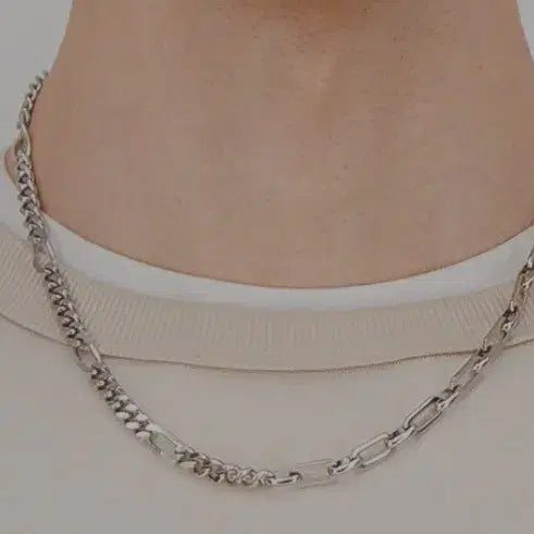 [BUNJANG] Justine Clenquet Palladium-Plated Brass Chain Necklace / 저스틴 클랭케(Justine Clenquet) 목걸이