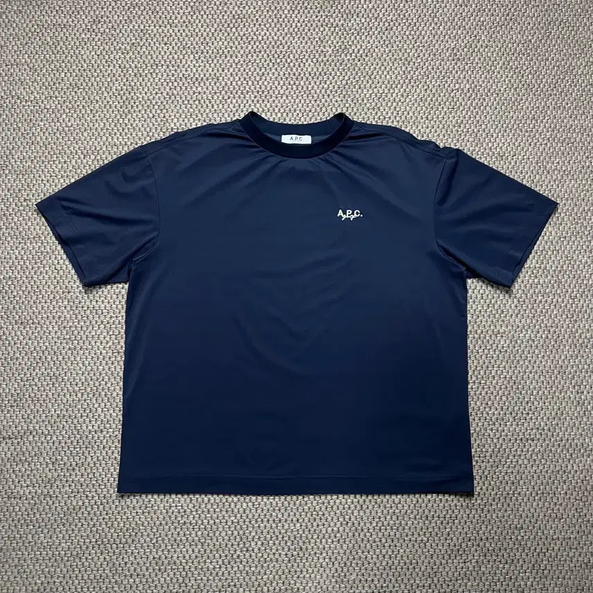 [BUNJANG] A.P.C. Golf Short Sleeve T-Shirt Navy L / A.P.C. GOLF 아페쎄 골프 반팔 네이비 L