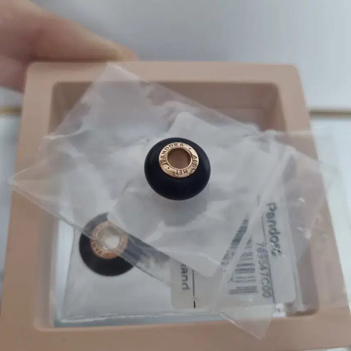 [BUNJANG] Pandora Charm Matte Purple Murano Glass Set / 판도라 참 매트퍼플 뮤라노2개 세트