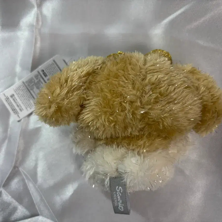 [BUNJANG] Sanrio My Melody Sparkling Gold Mascot Plush / 산리오 반짝골드 마이멜로디 마스코트 금사 인형