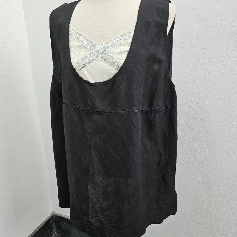 [BUNJANG] ITALY Linen Sleeveless Top Women&