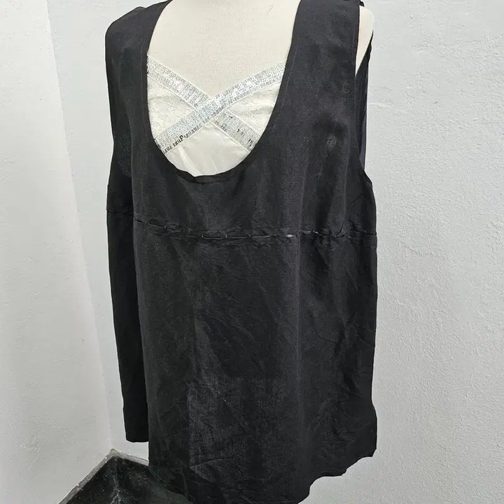 [BUNJANG] ITALY Linen Sleeveless Top Women&
