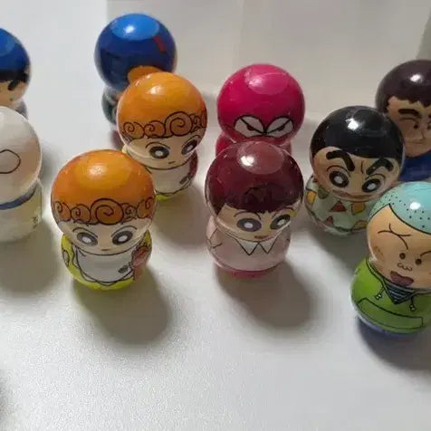 [BUNJANG] Crayon Shin-chan "Ottugi" (Roly-Poly) Figures Bundle Set / 짱구 오뚝이 일괄 판매 짱구 오뚜기 짱아 봉미선 흰둥이 철수