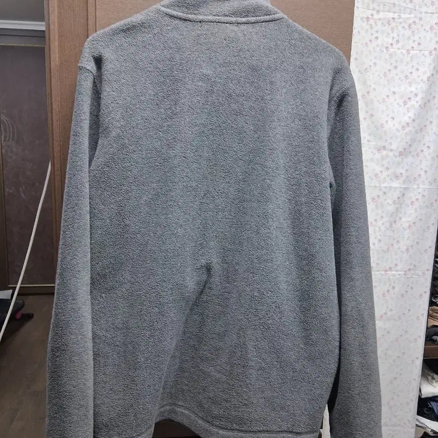 [BUNJANG] TOPTEN Fleece Zip-Up Jacket - Gray (Size 100) / 탑텐 플리스 집업 자켓 그레이(100)