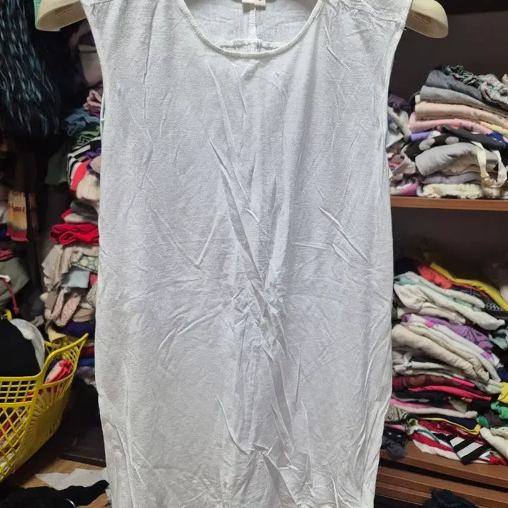 [BUNJANG] Helmut Lang Sleeveless White Top / 헬무트랭 민소매 흰색