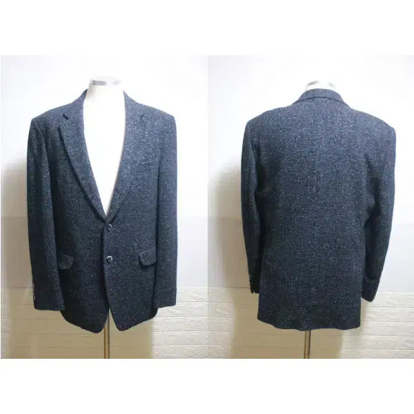[BUNJANG] STCO Navy Wool Jacket (Size 110) / (110) STCO 에스티코 네이비 모직 자켓 (110 겨울)