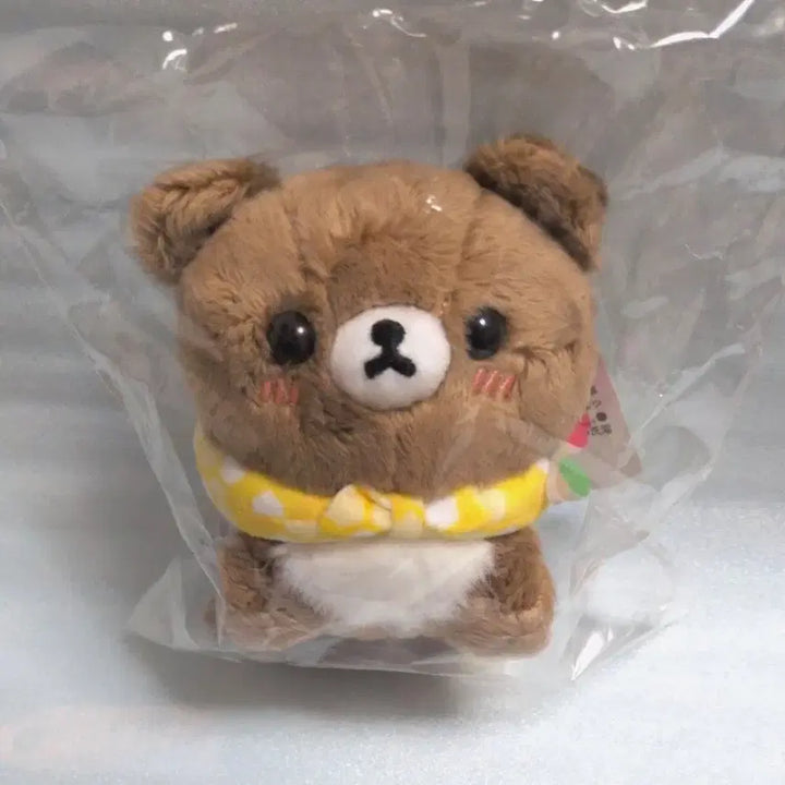 [BUNJANG] Rilakkuma Honey Expedition Chairoikoguma Mascot Plush / 리락쿠마 차이로이코구마 꿀 탐험대 마스코트 인형