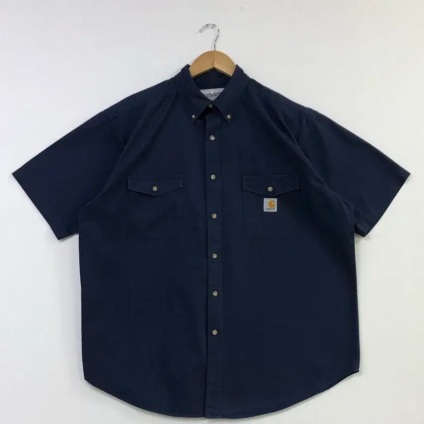 [BUNJANG] Carhartt Navy Work Shirt / XL 칼하트 네이비 워크 셔츠