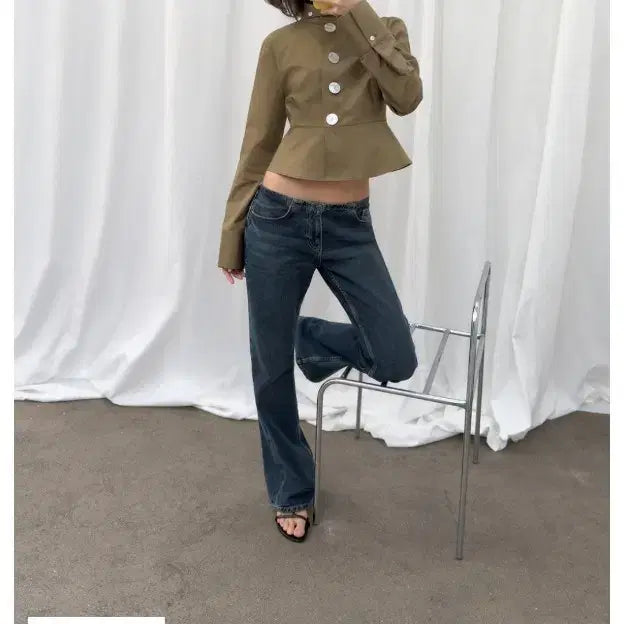 [BUNJANG] Zara TRF Low Rise Bootcut Jeans / Zara 자라 JEANS TRF 로우라이즈 36