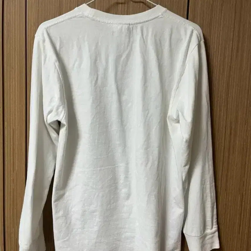 [BUNJANG] BAPE ABC Camo College Long Sleeve T-Shirt White Green / 베이프 ABC 카모 컬리지 롱슬리브 티셔츠 화이트 그린