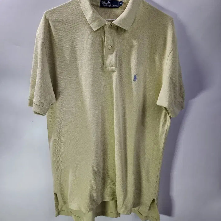 [BUNJANG] Polo Ralph Lauren Yellow Short Sleeve Polo Shirt / (95) 폴로랄프로렌 옐로우 반팔카라티 2.5