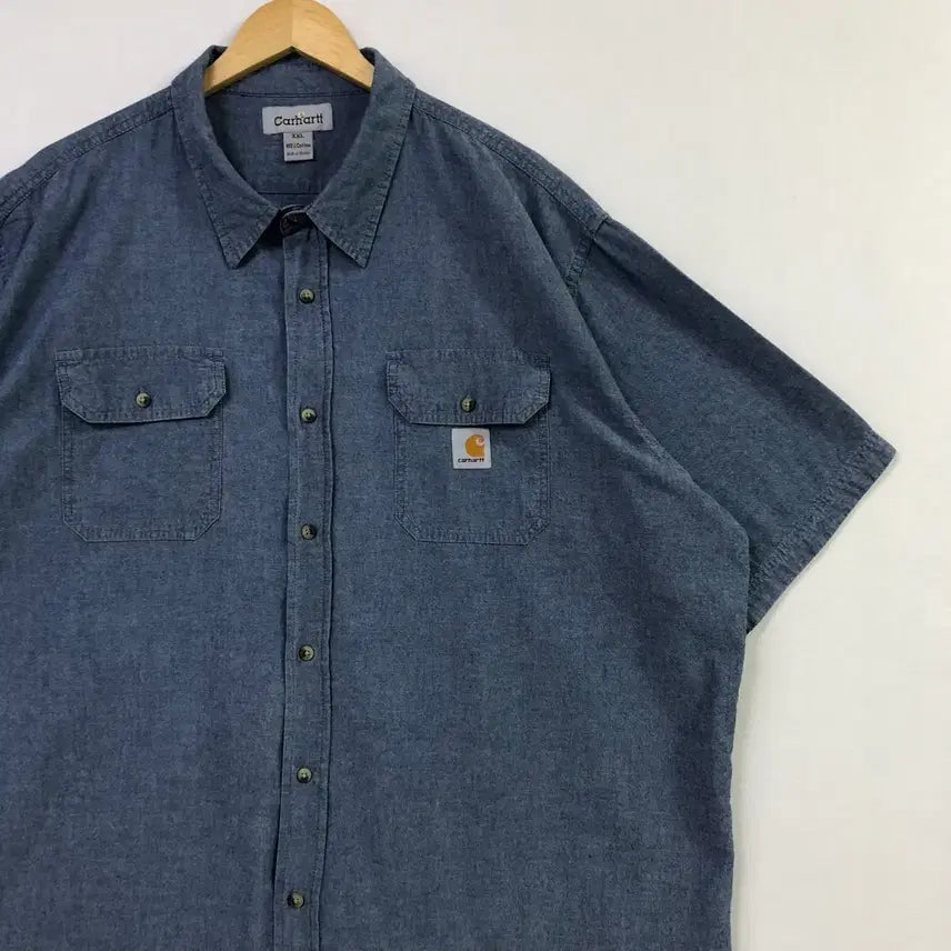 [BUNJANG] Carhartt Chambray Denim Shirt XXLarge / Xxl 칼하트 샴브레이 데님 셔츠