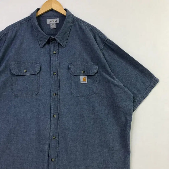 [BUNJANG] Carhartt Chambray Denim Shirt XXLarge / Xxl 칼하트 샴브레이 데님 셔츠