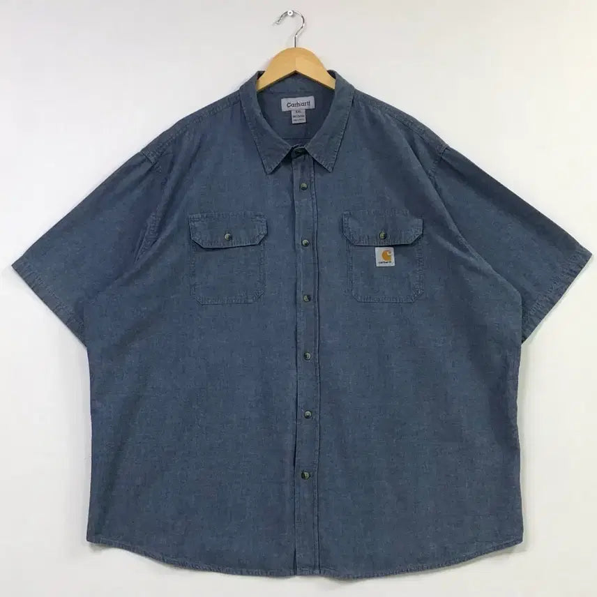 [BUNJANG] Carhartt Chambray Denim Shirt XXLarge / Xxl 칼하트 샴브레이 데님 셔츠