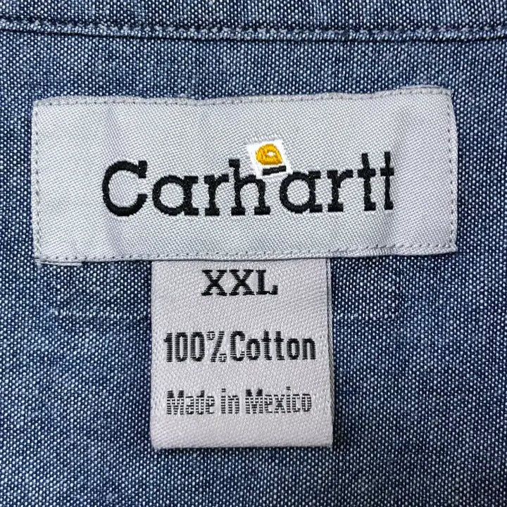 [BUNJANG] Carhartt Chambray Denim Shirt XXLarge / Xxl 칼하트 샴브레이 데님 셔츠