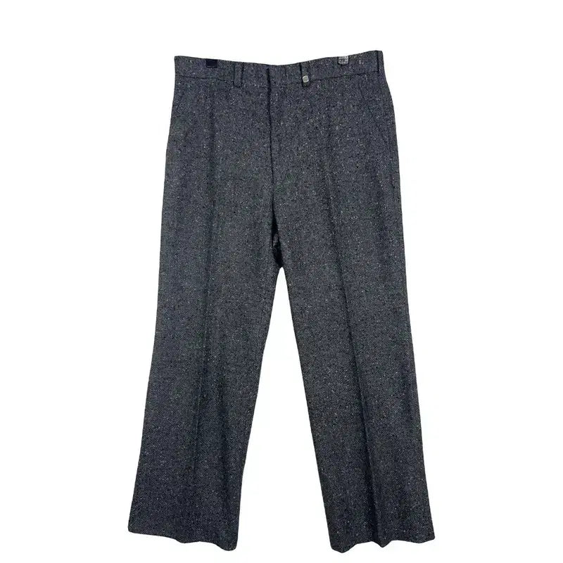 [BUNJANG] Munsingwear Semi-Wide Slacks Wool Touch Straight Pants (32-inch) / 먼싱웨어 세미와이드 슬랙스 울터치 일자 바지 [32인치] 울 혼방