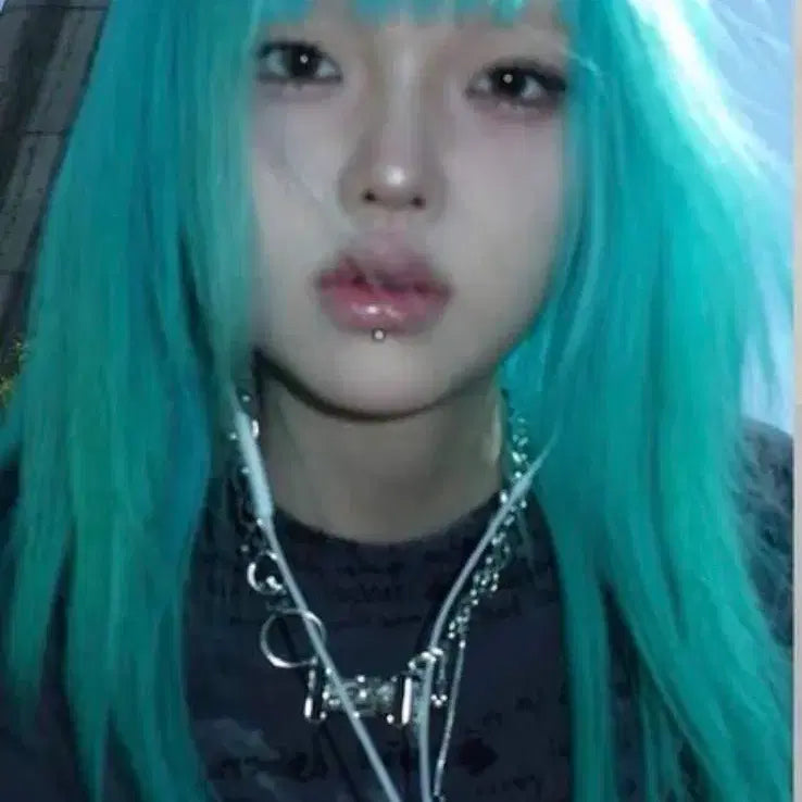 [BUNJANG] Mint Full Wig / 민트 통가발 가발 헤어