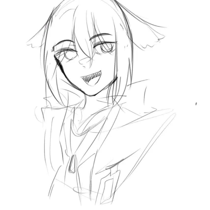[BUNJANG] Character Bust Headshot Sketch Commission / 캐릭터 두상 ld 커미션