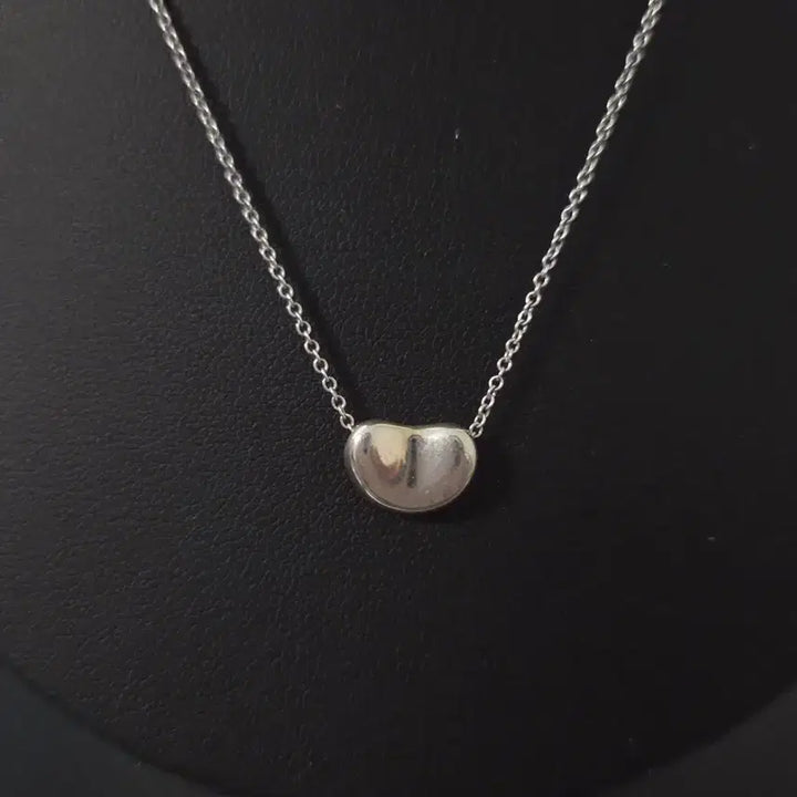 [BUNJANG] Tiffany &amp; Co. Elsa Peretti "Bean" Pendant Necklace (11mm) / 티파니앤코 엘사 퍼레티 빈 목걸이 11mm