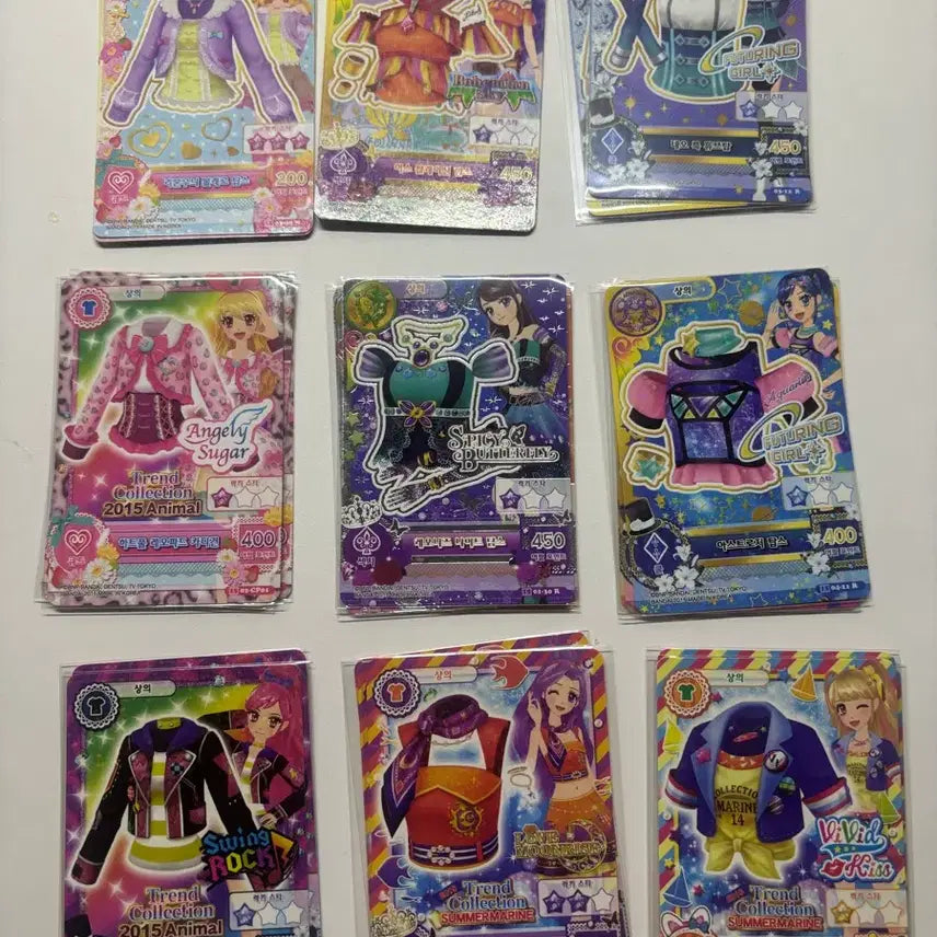 [BUNJANG] Aikatsu! Korean Edition Full Set of 44 Cards / 아이엠스타 아이카츠 한판 카드 일괄 판매(급전)
