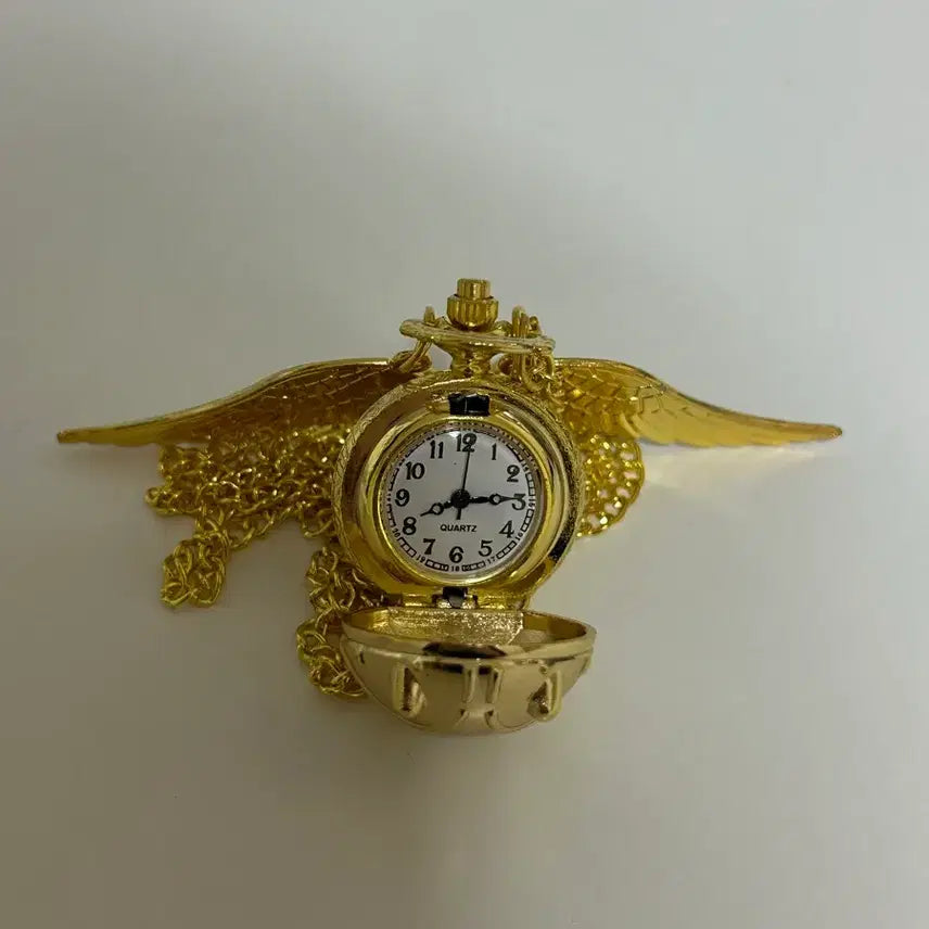 [BUNJANG] Harry Potter Golden Snitch Necklace / 해리포터 골드스니치 시계 굿즈 목걸이