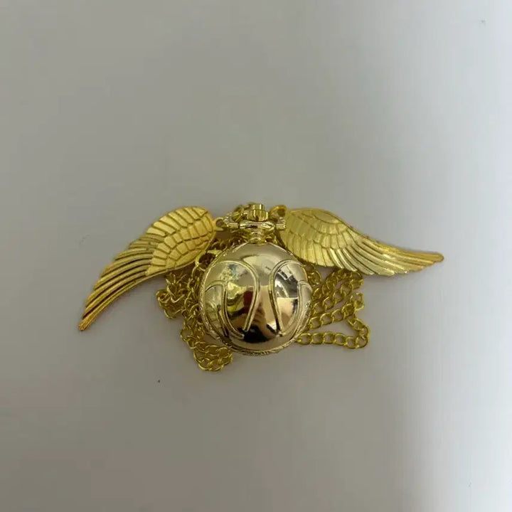 [BUNJANG] Harry Potter Golden Snitch Necklace / 해리포터 골드스니치 시계 굿즈 목걸이