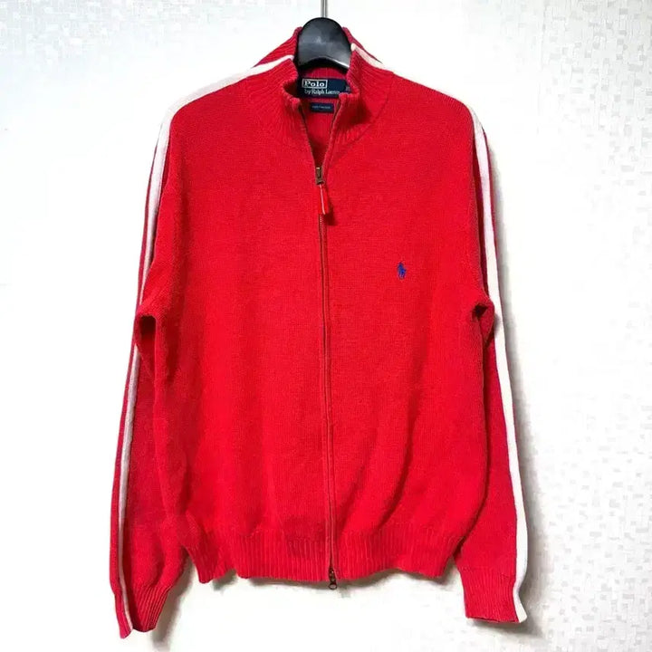 [BUNJANG] Polo Ralph Lauren Cotton Knit Zip-Up Jacket XL / [XL,105]폴로랄프로렌 코튼 니트 집업 자켓