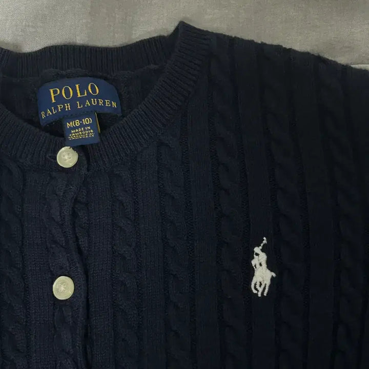[BUNJANG] Polo Ralph Lauren Girls Cardigan M / 폴로랄프로렌 걸즈 가디건 M