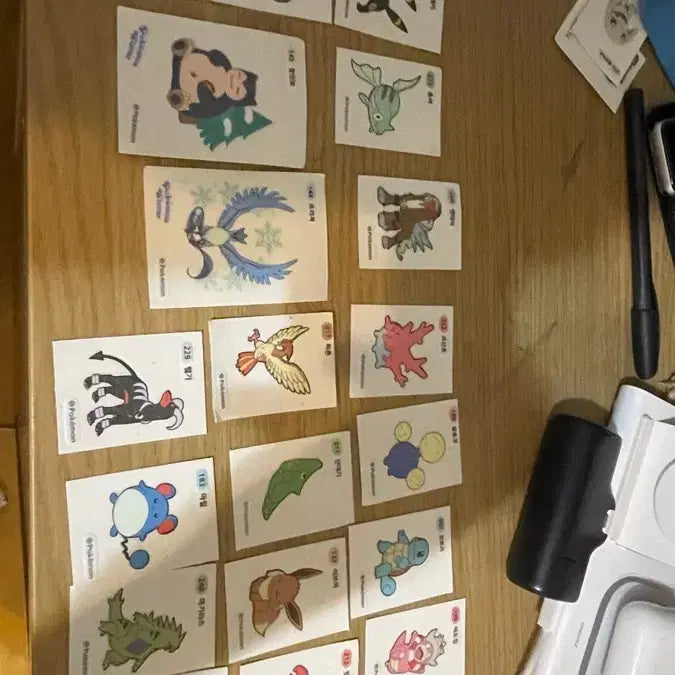 [BUNJANG] Pokemon TCG Stickers / 포켓몬 카드 띠부띠부씰