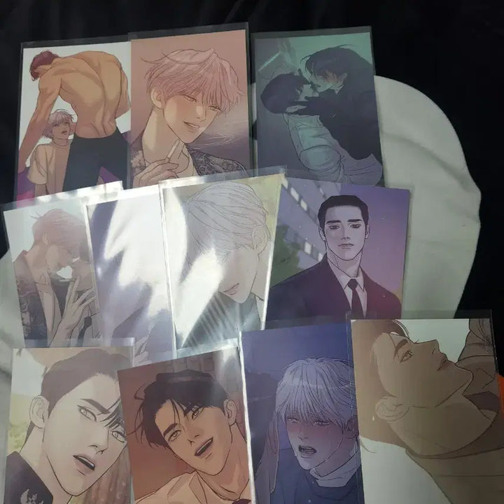 [BUNJANG] Jo Gae Sonyeon Kang Du-sik Jin Ju-ha MOPHON Collab Postcard 11-Set / 조개소년 강두식 진주하 모펀 콜카 특전 엽서 11종
