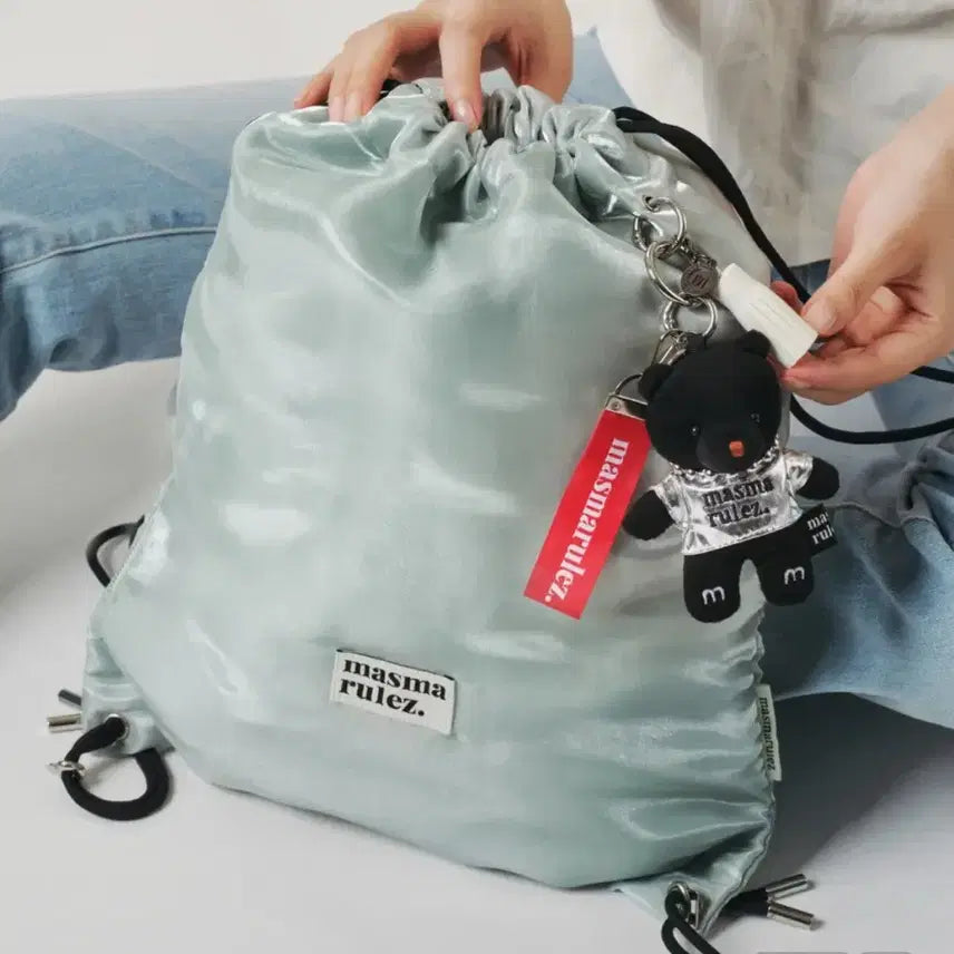 [BUNJANG] Mascarmarlls x Dr.G Gym Sack Mint / 마스마룰즈 짐색 민트