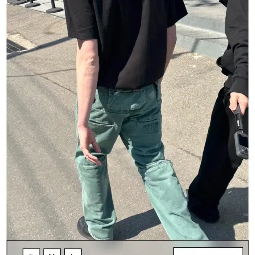 [BUNJANG] Plastic Product Pants L Size / L) 플라스틱 프로덕트 팬츠