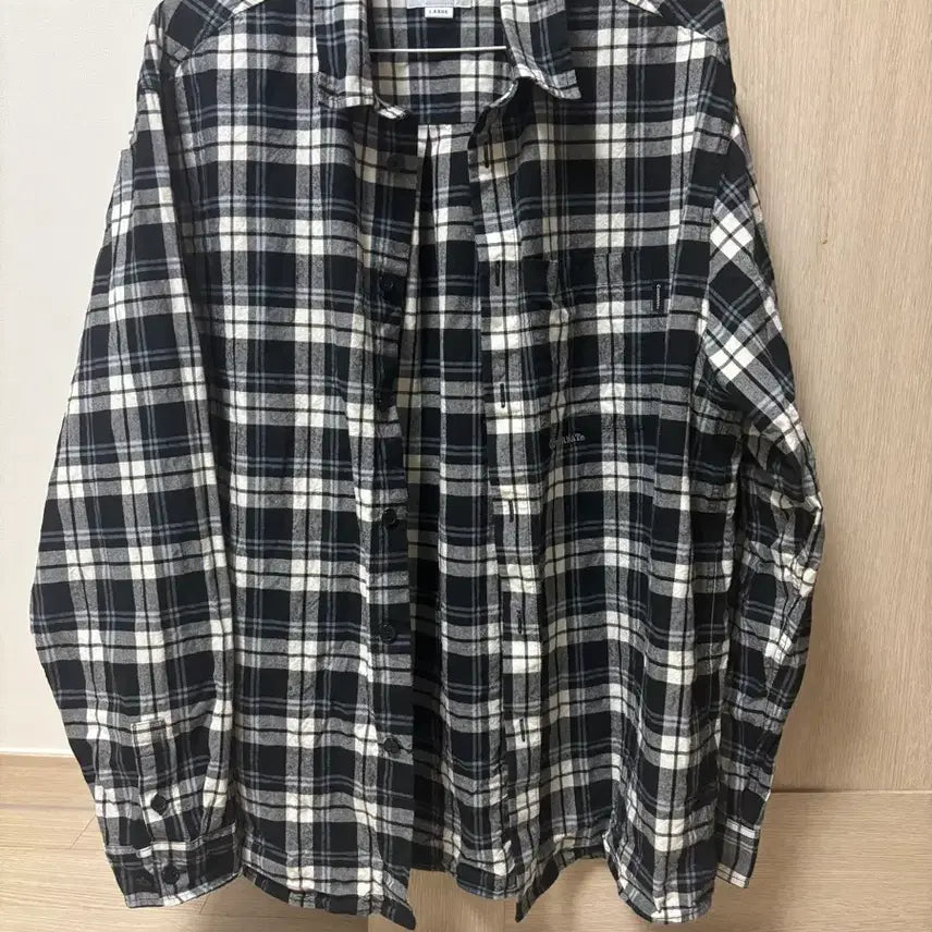 [BUNJANG] Covernat Check Shirt L / 커버낫 체크 셔츠 L