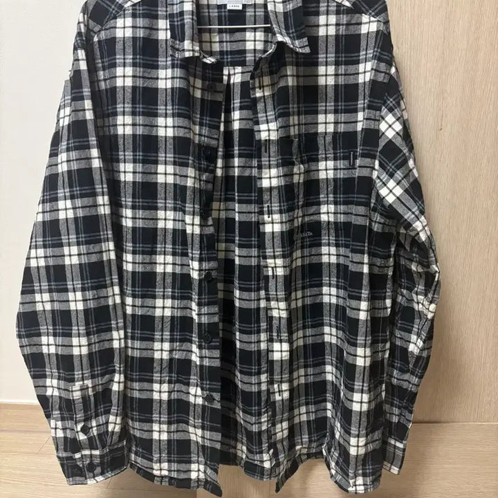 [BUNJANG] Covernat Check Shirt L / 커버낫 체크 셔츠 L
