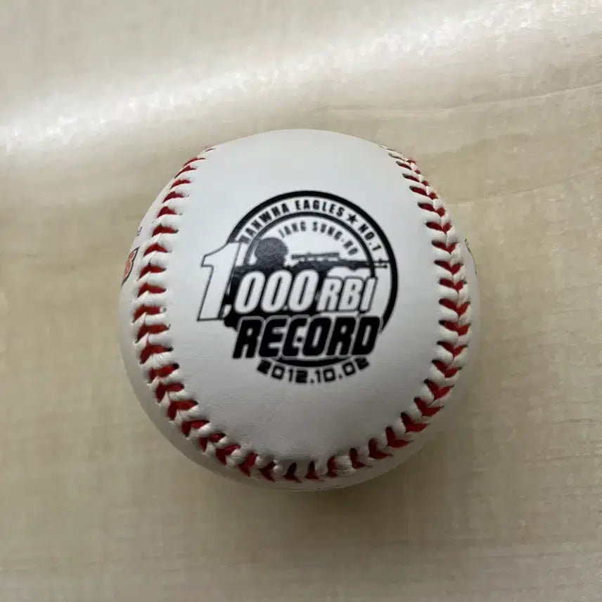[BUNJANG] Hanhwa Eagles Jang Sung-ho 1000th RBI Commemorative Signed Baseball / 한화이글스 장성호 1000타점 기념구 싸인볼