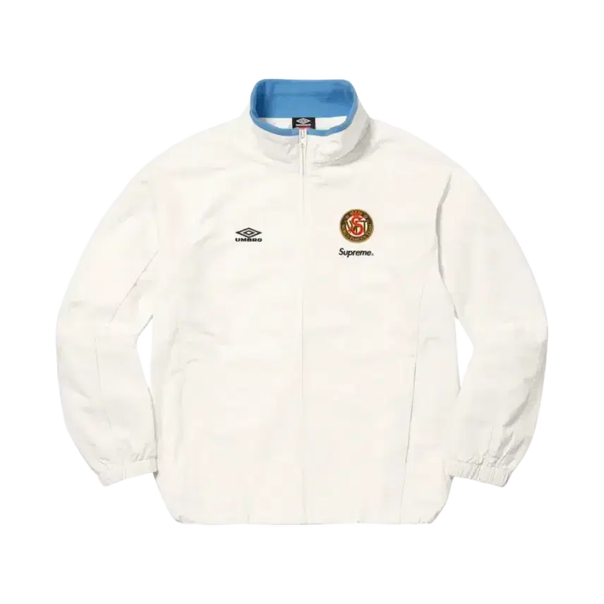 [BUNJANG] Supreme x Umbro Cotton Ripstop Track Jacket White FW23 / 슈프림 x 엄브로 코튼 립스탑 트랙 자켓 화이트 - 23FW
