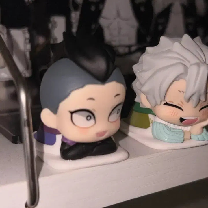 [BUNJANG] Demon Slayer Sanemi Genya Onemutan Gacha Figures Bundle Set / 귀멸의칼날 사네미 겐야 오네무탄 가챠 피규어 일괄 판매