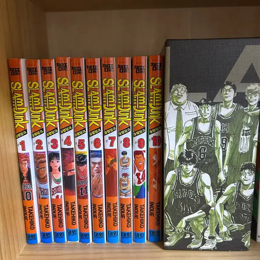 [BUNJANG] Slam Dunk Manga Volume 1-10 Set / 슬램덩크 만화책 1권부터 10권 세트