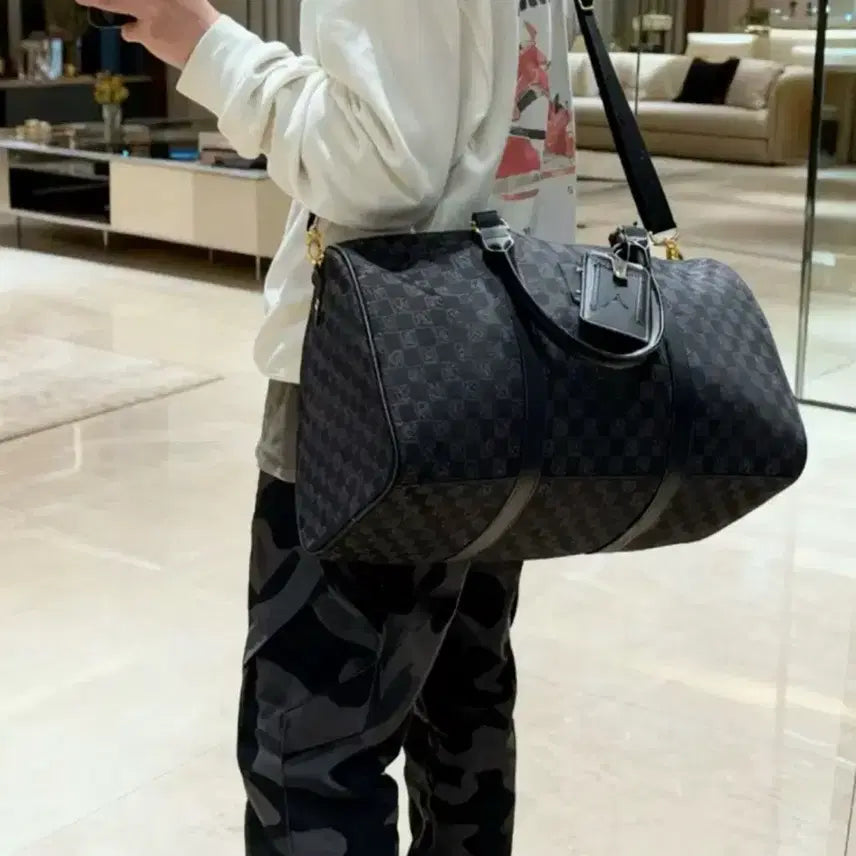 [BUNJANG] Jordan Duffel Bag Black / 조던 더플백 블랙