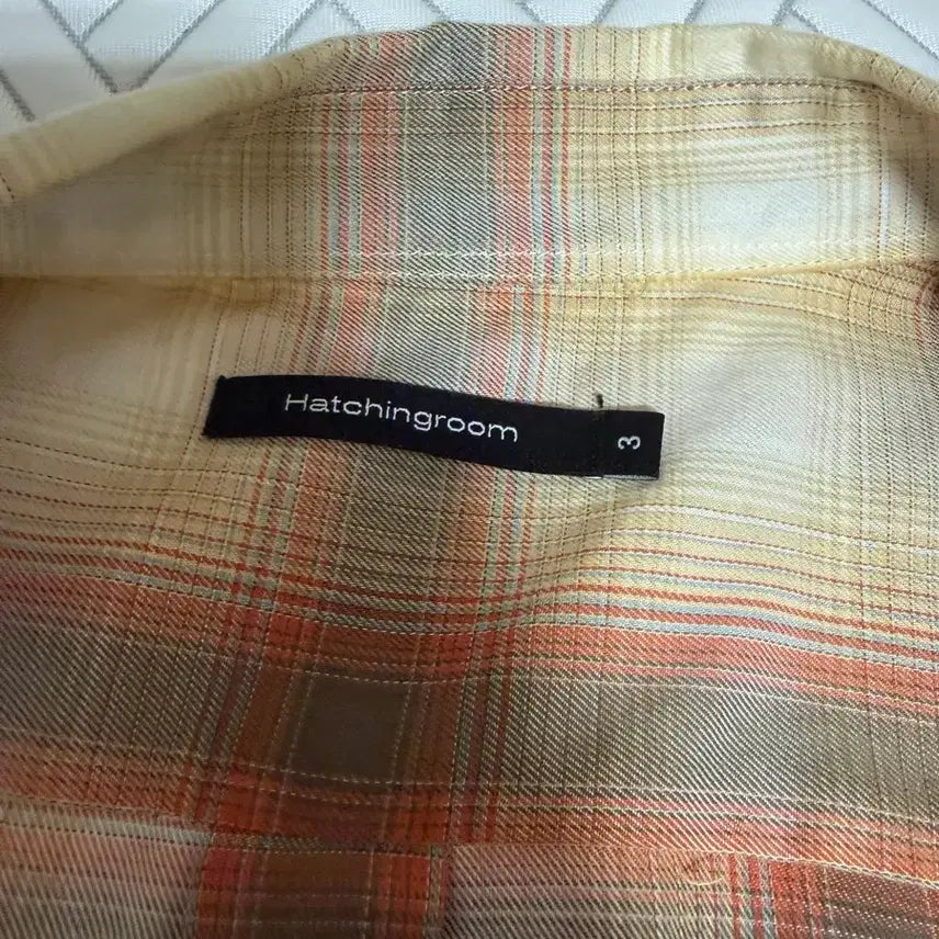 [BUNJANG] Hatching Room Ombre Short Sleeve Shirt Orange / 해칭룸 옴브레 반팔셔츠 오렌지 (3size)