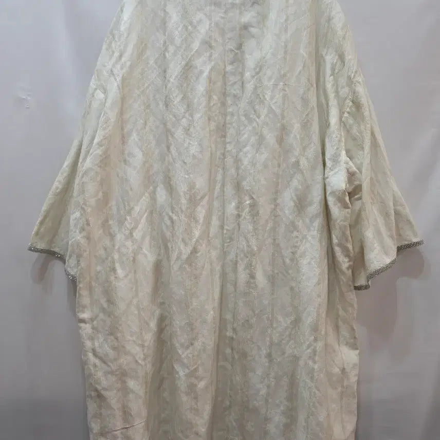 [BUNJANG] Fabiana Filippi Gold Thread Stripe Long Outer / (정품)파비아나 필리피 금사 스트라이프 롱 아우터