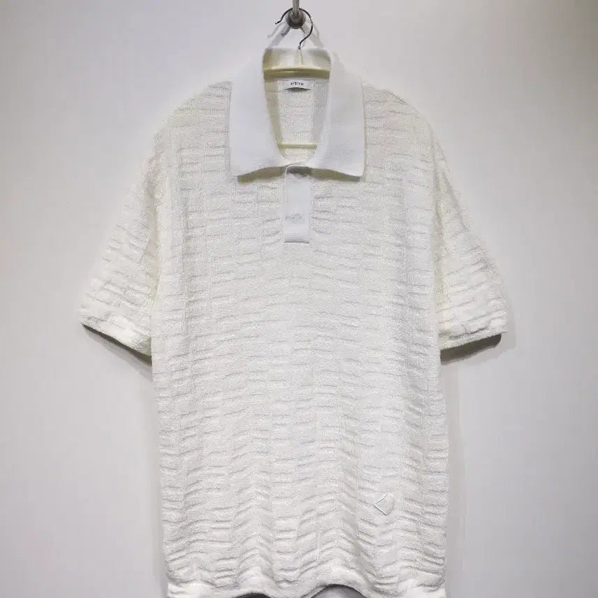 [BUNJANG] System Homme Textured Knit T-Shirt / 시스템옴므(SYSTEM HOMME)텍스쳐 니트 티셔츠