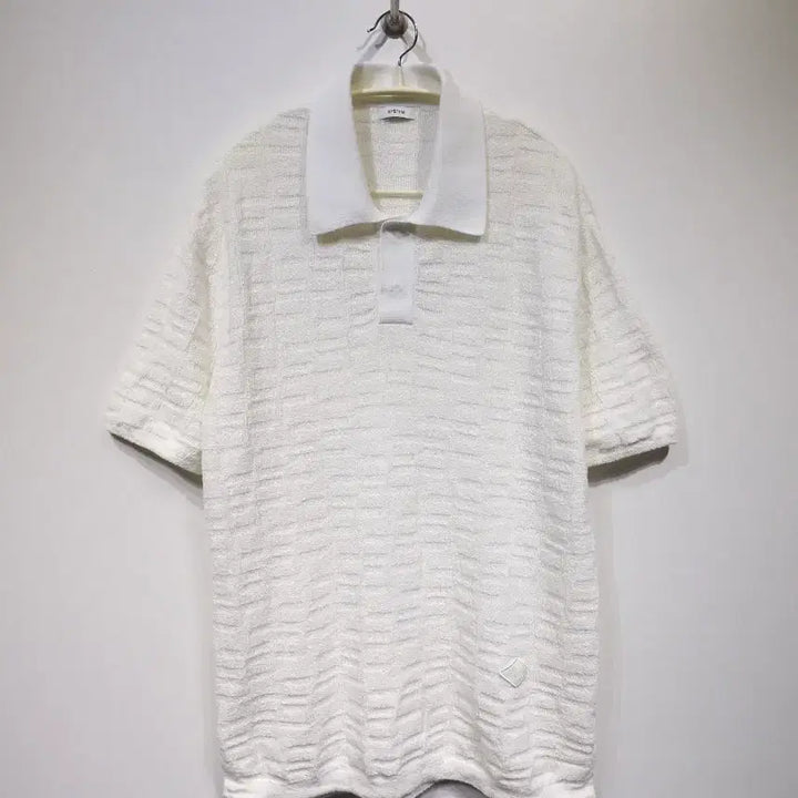 [BUNJANG] System Homme Textured Knit T-Shirt / 시스템옴므(SYSTEM HOMME)텍스쳐 니트 티셔츠