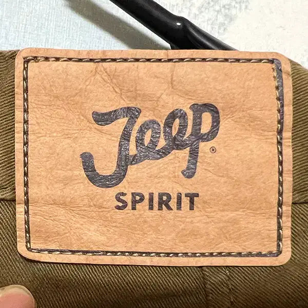 [BUNJANG] JEEP Vintage Multi-Wappen Lettering Cotton Shorts Brown M (31) / JEEP 지프 빈티지 멀티와펜 레터링 코튼 반바지 쇼츠 브라운 M 31