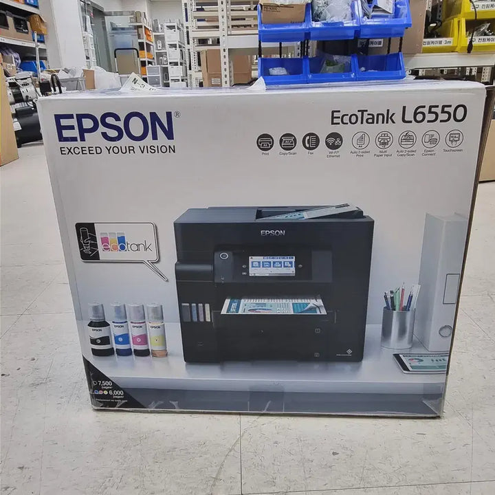 [BUNJANG] Epson EcoTank L6550 Ink Tank Multifunction Printer / (A급)엡손 EcoTank L6550 무한잉크 복합기 판매합니다.