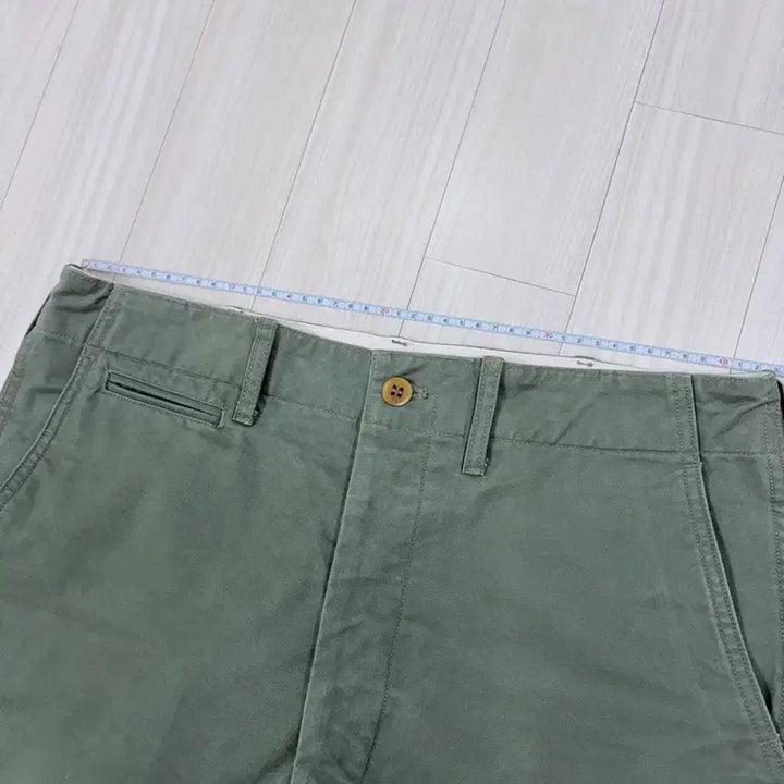 [BUNJANG] Bronson USMC Officer Pants Olive Size 34 / 브론슨 USMC 오피서 팬츠 올리브 34사이즈, 치노팬츠