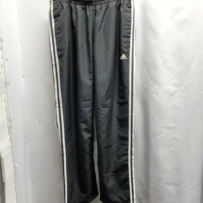 [BUNJANG] Adidas Track Pants Black White / 아디다스 트랙팬츠 블랙 화이트 삼선